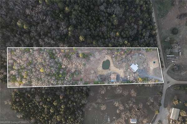 5 Acres of Land with Home for Sale in Magazine, Arkansas