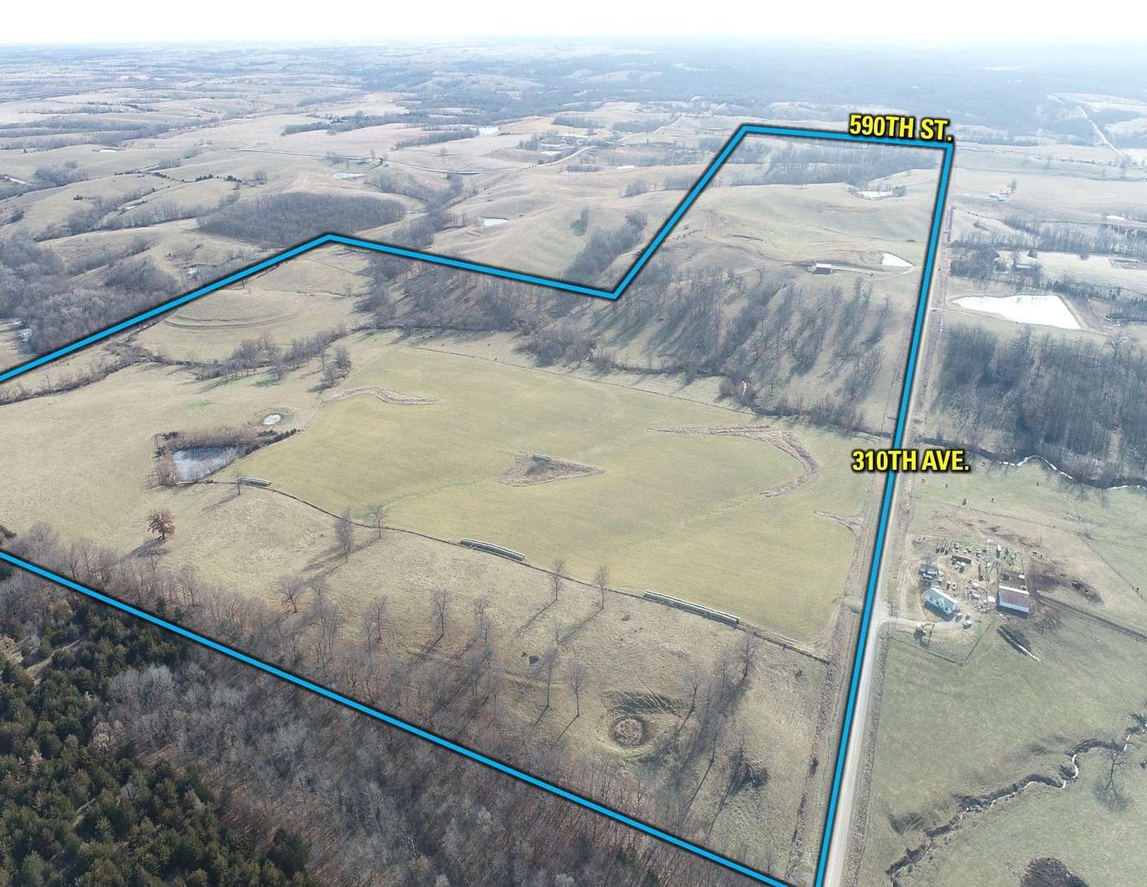260 Acres of Land for Sale in Moulton, Iowa