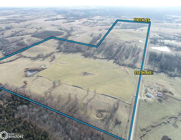 260 Acres of Land for Sale in Moulton, Iowa
