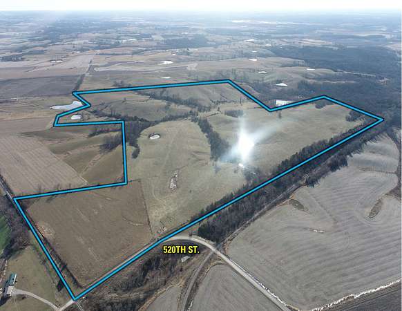 200 Acres of Recreational Land for Sale in Moulton, Iowa