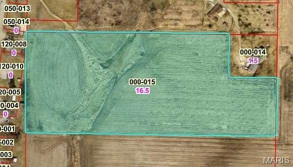 16.5 Acres of Agricultural Land for Sale in Sandoval, Illinois