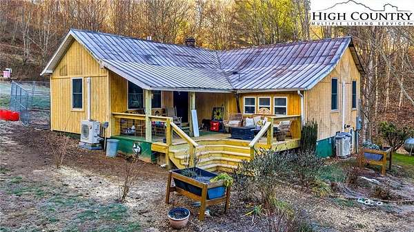 3 Acres of Residential Land with Home for Sale in Warrensville, North Carolina