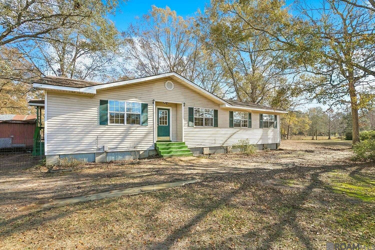 6 Acres of Residential Land with Home for Sale in Loranger, Louisiana