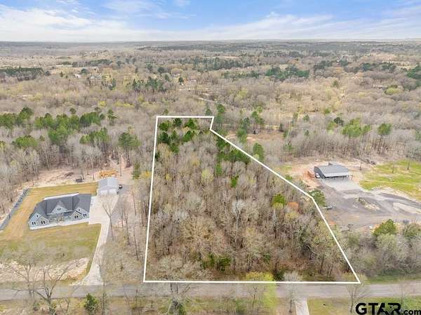3.25 Acres of Residential Land for Sale in Troup, Texas