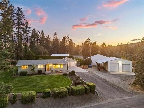 2.8 Acres of Residential Land with Home for Sale in Spangle, Washington