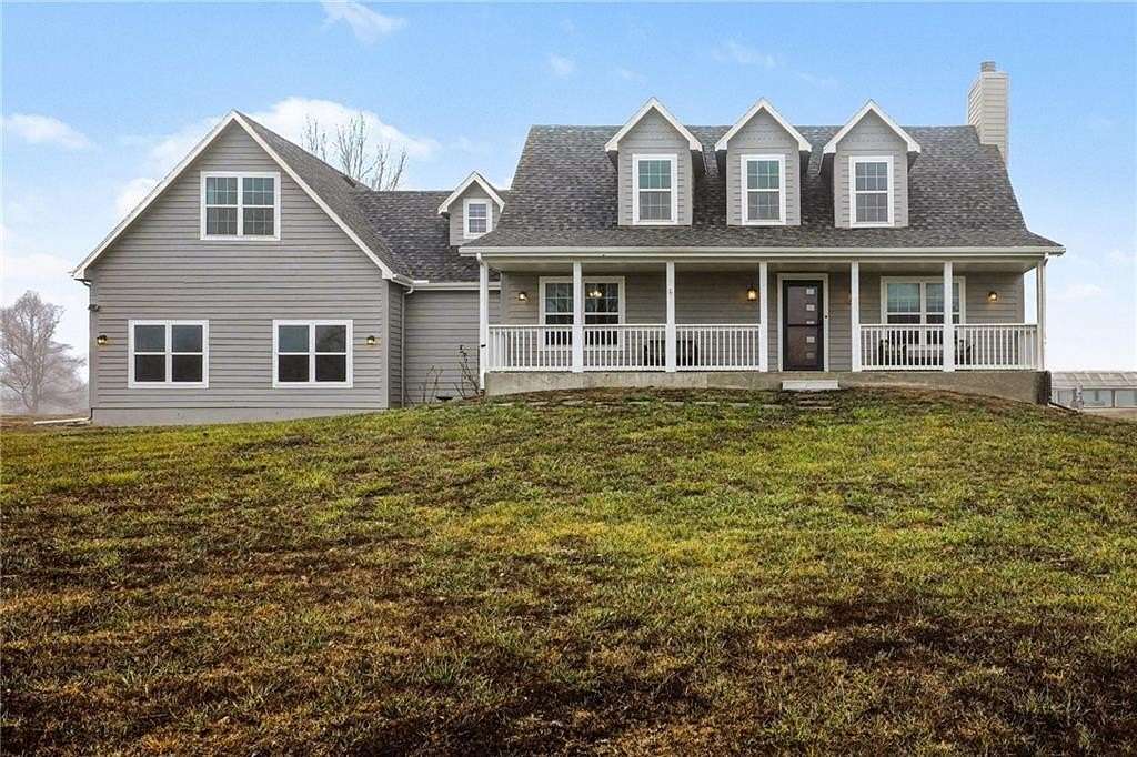 10.4 Acres of Land with Home for Sale in Wellsville, Kansas