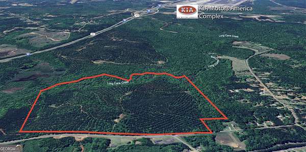156 Acres of Mixed-Use Land for Sale in West Point, Georgia