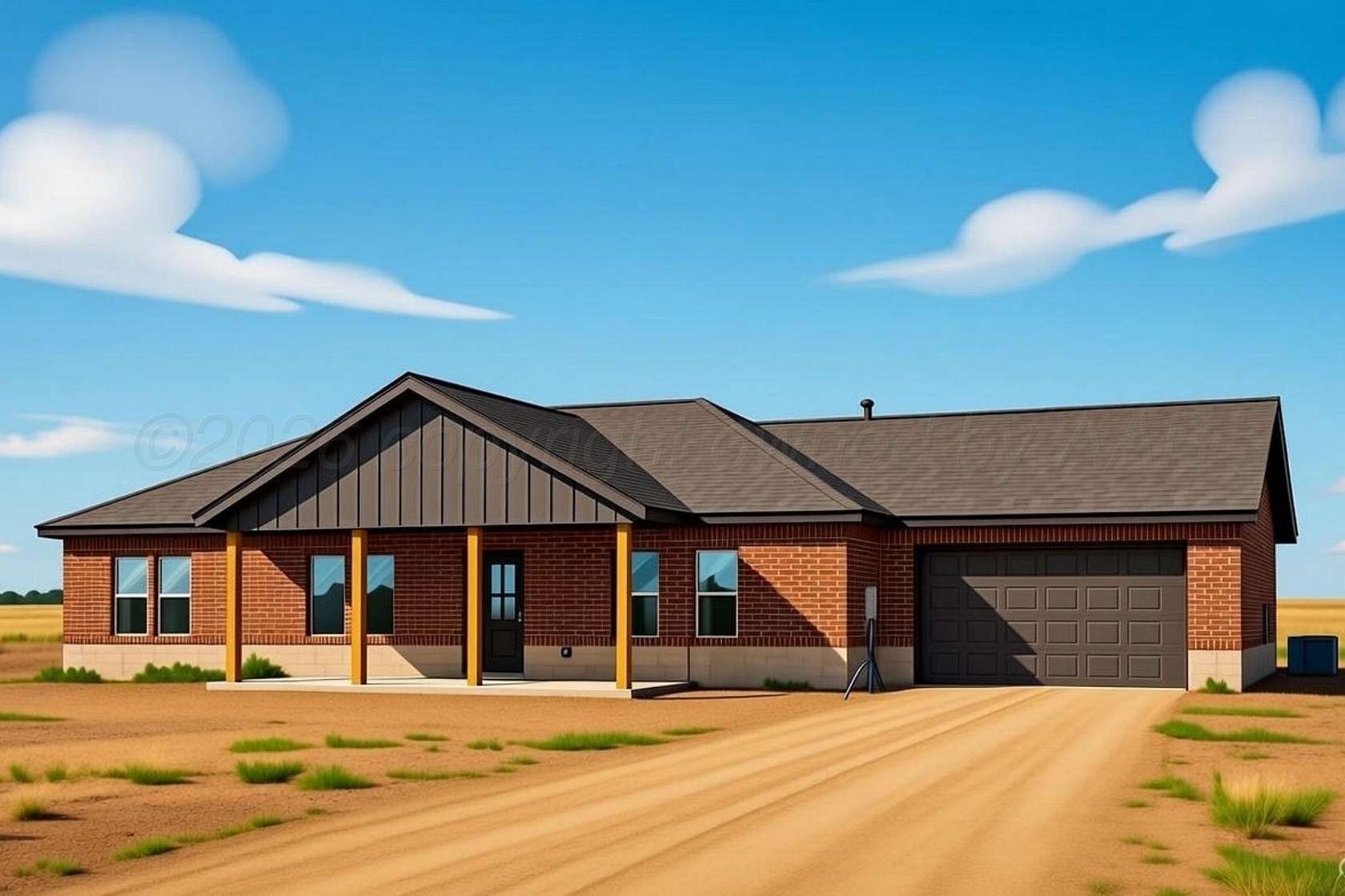 5 Acres of Residential Land with Home for Sale in Amarillo, Texas