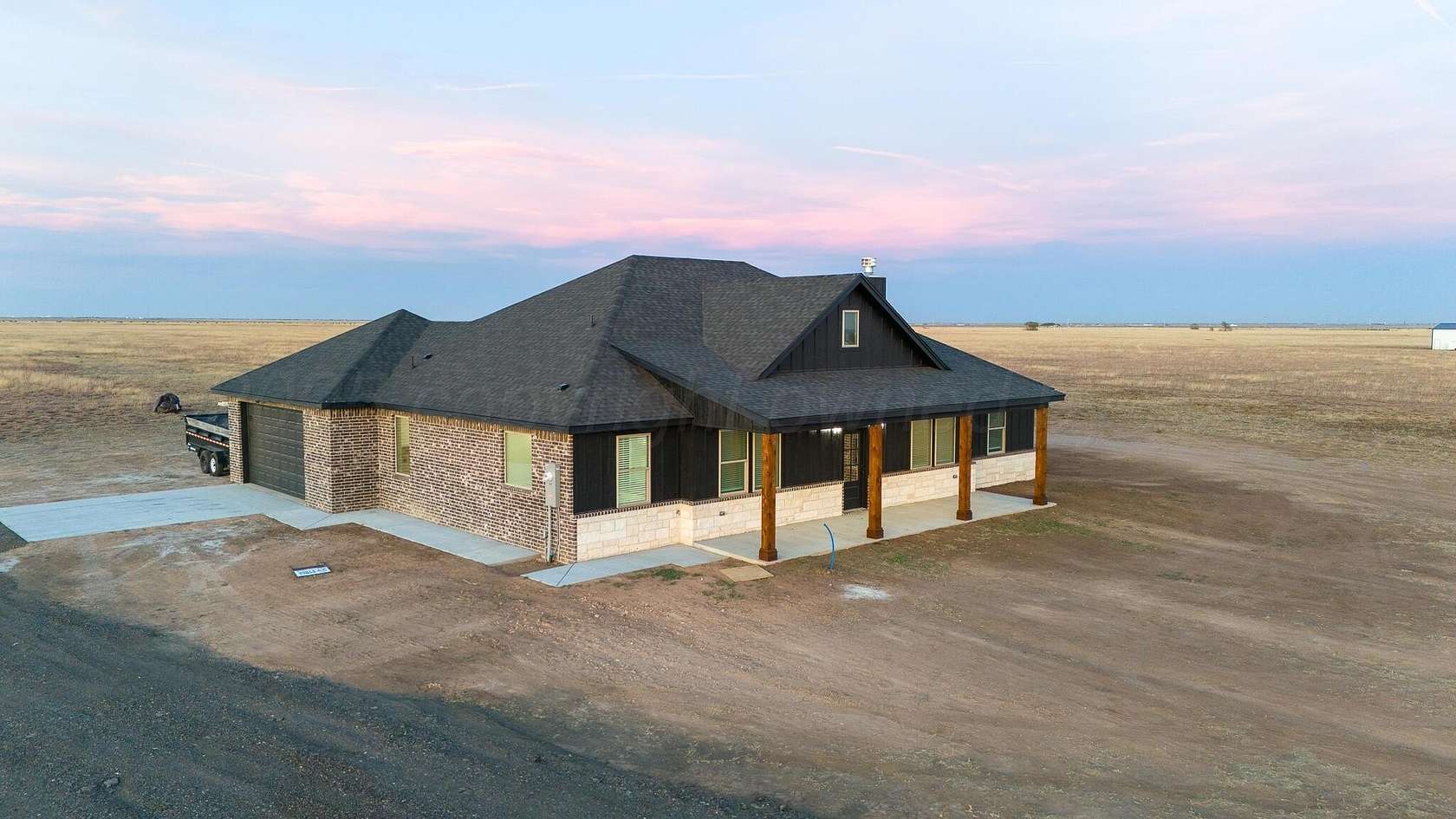 10 Acres of Land with Home for Sale in Canyon, Texas