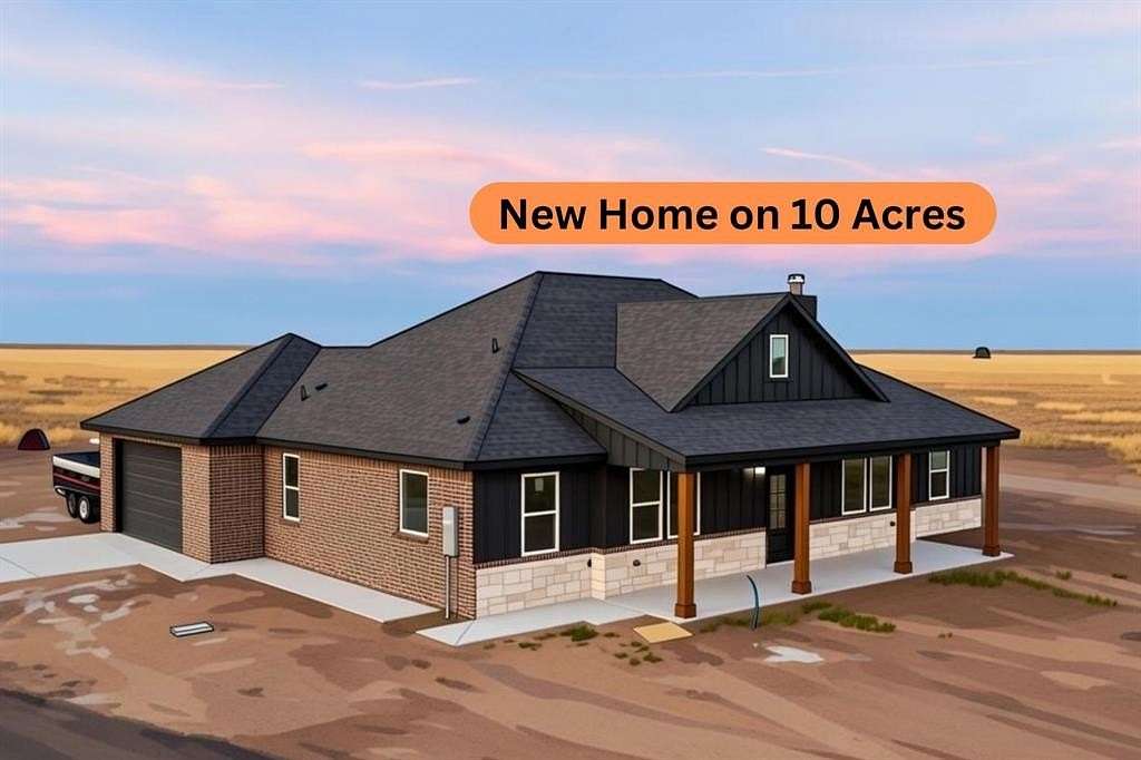 10 Acres of Land with Home for Sale in Canyon, Texas
