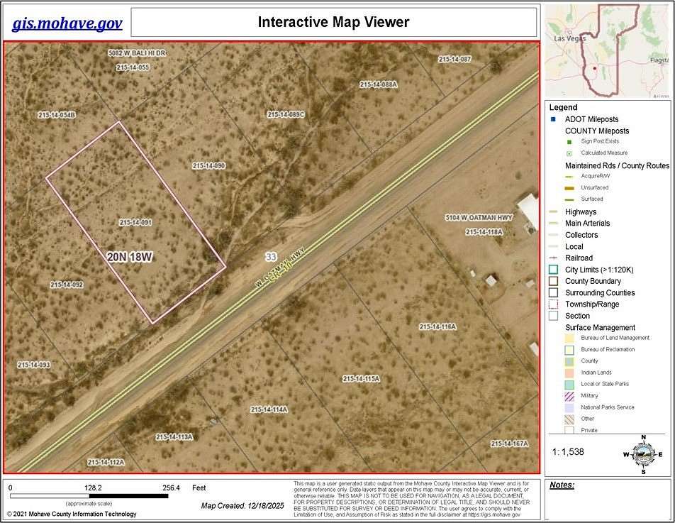 1 Acre of Residential Land for Sale in Golden Valley, Arizona