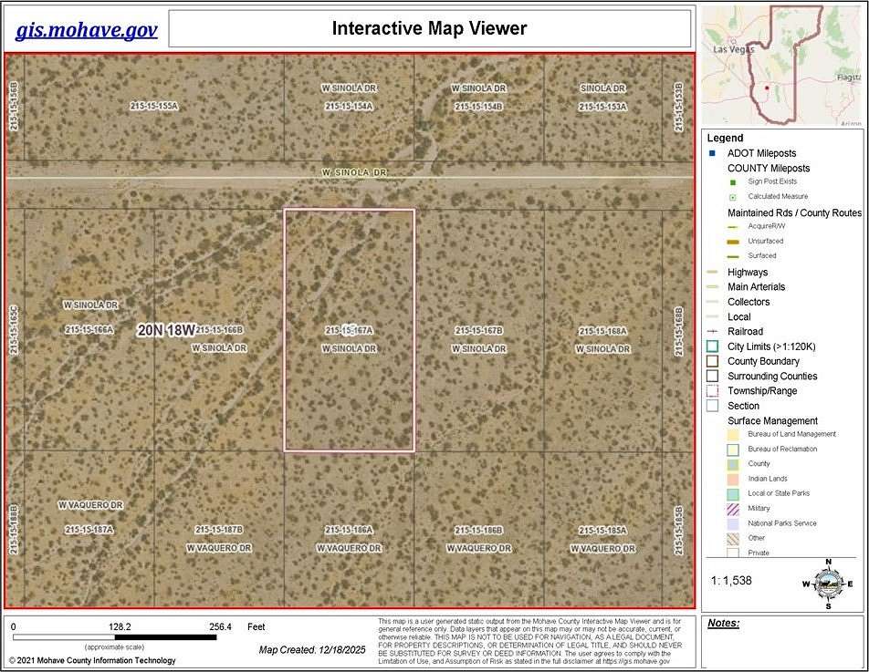 1.13 Acres of Residential Land for Sale in Golden Valley, Arizona