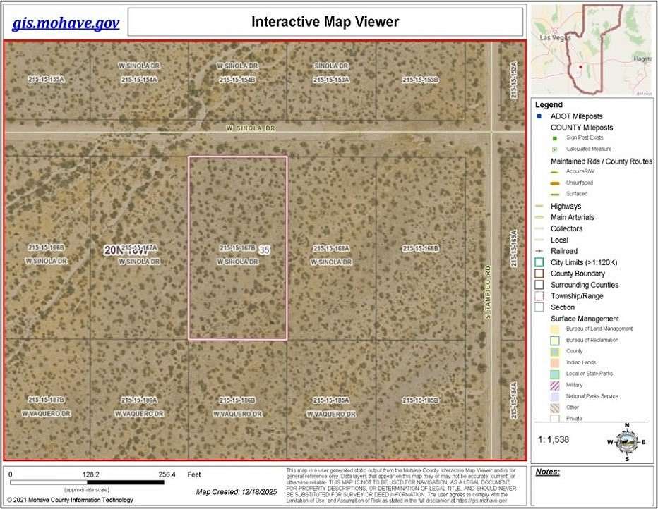 1.13 Acres of Land for Sale in Golden Valley, Arizona