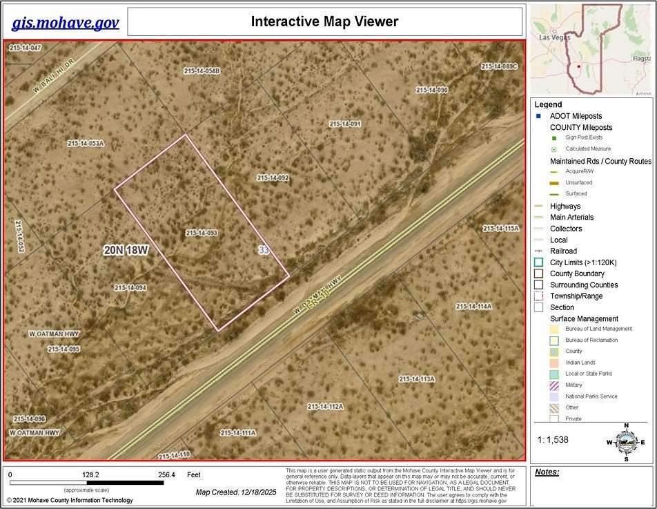 1 Acre of Residential Land for Sale in Golden Valley, Arizona