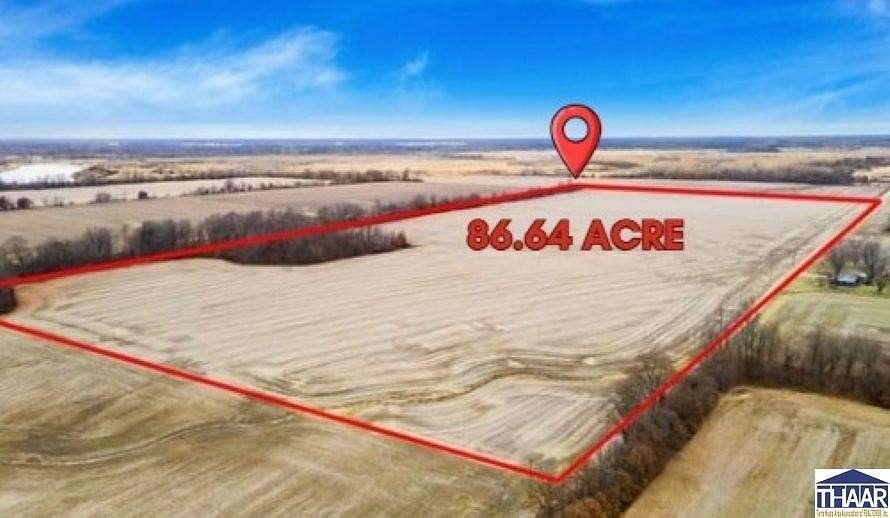 86.6 Acres of Agricultural Land for Sale in Terre Haute, Indiana
