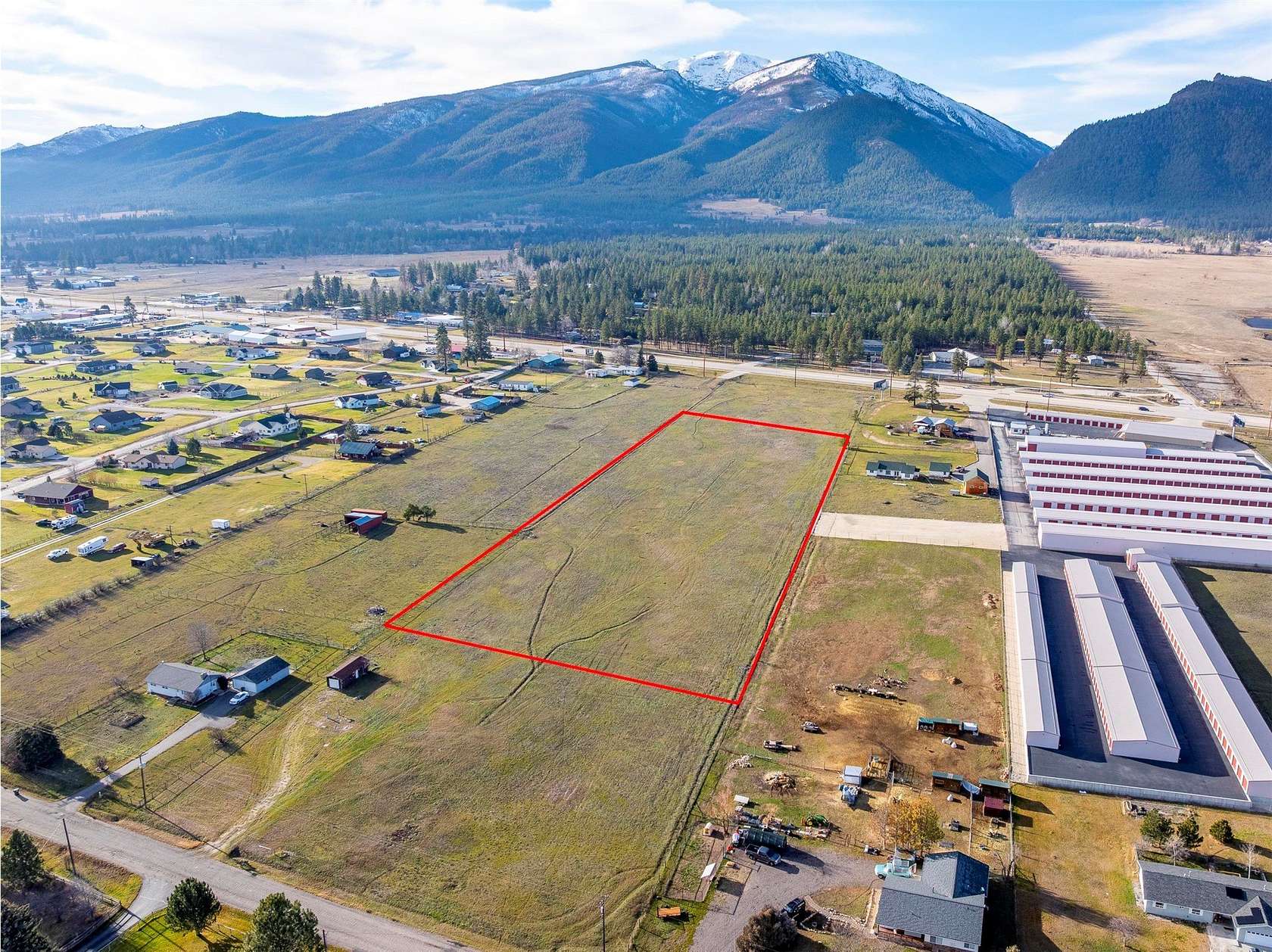 6 Acres of Commercial Land for Sale in Stevensville, Montana