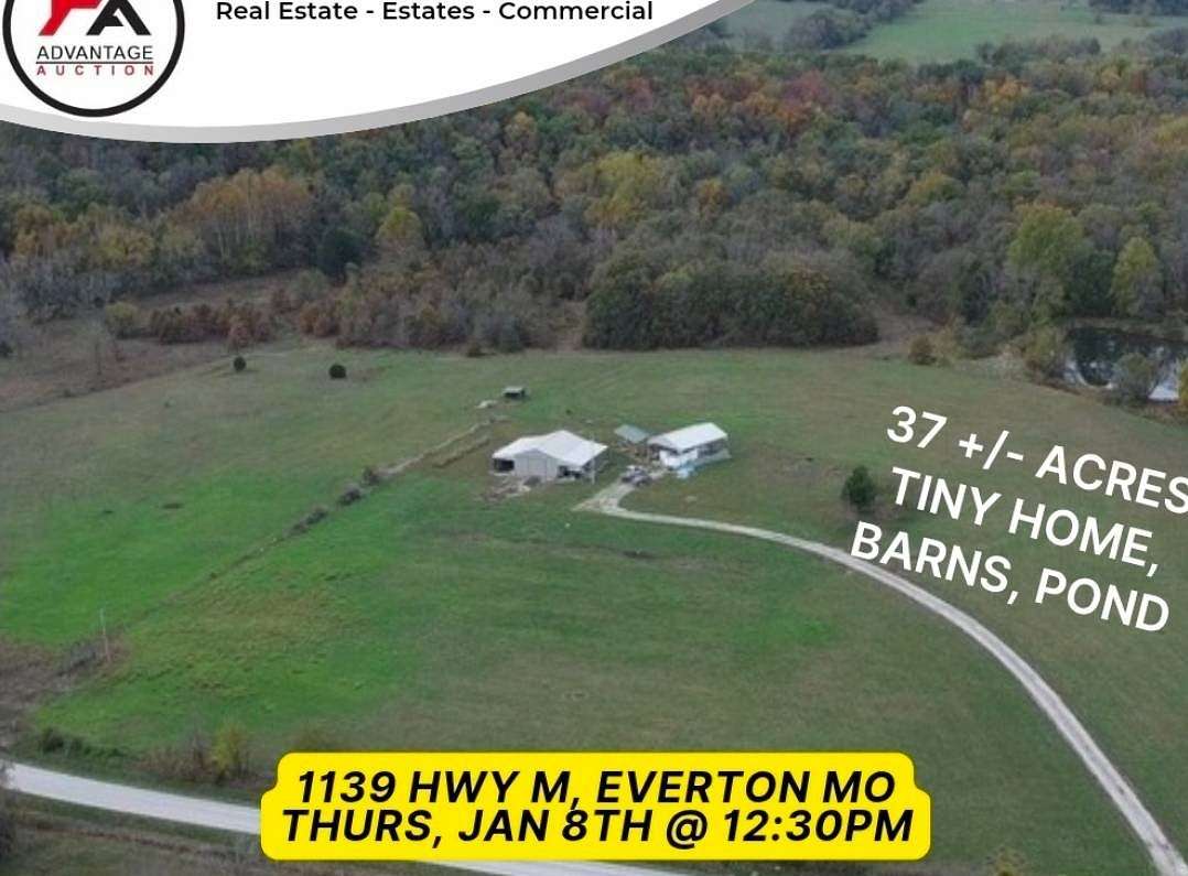37 Acres of Agricultural Land for Sale in Everton, Missouri