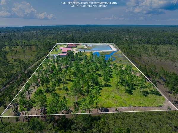 5 Acres of Residential Land with Home for Sale in Milton, Florida