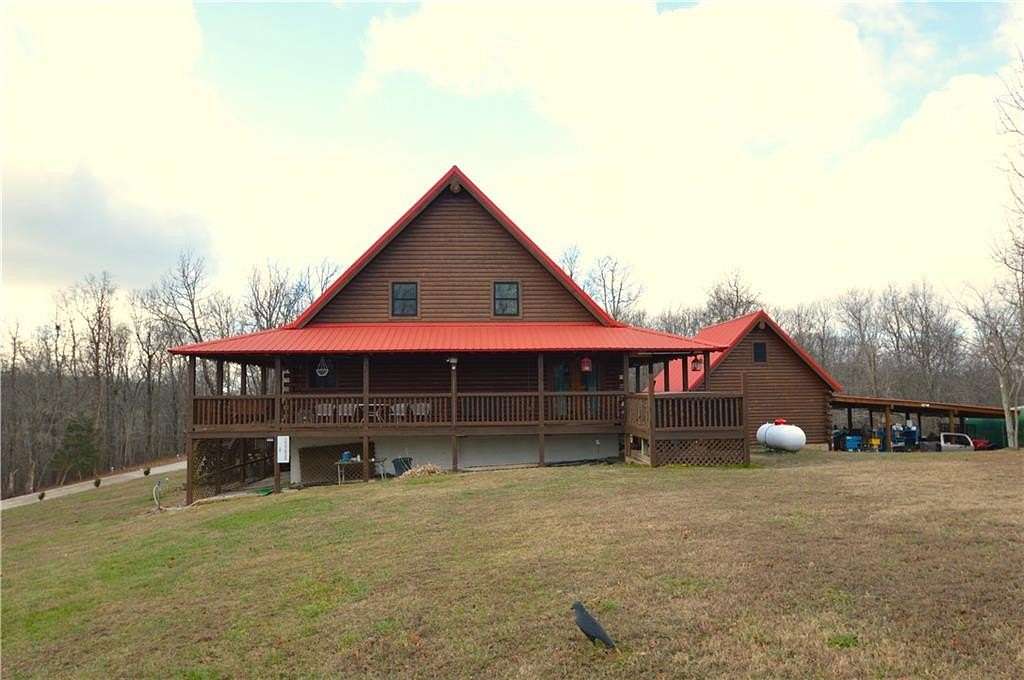 76 Acres of Recreational Land with Home for Sale in Kingston, Arkansas