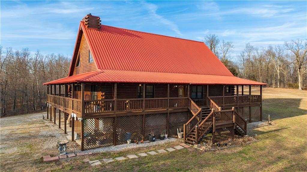 76 Acres of Recreational Land with Home for Sale in Kingston, Arkansas