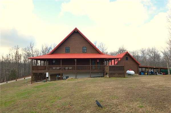 76 Acres of Recreational Land with Home for Sale in Kingston, Arkansas