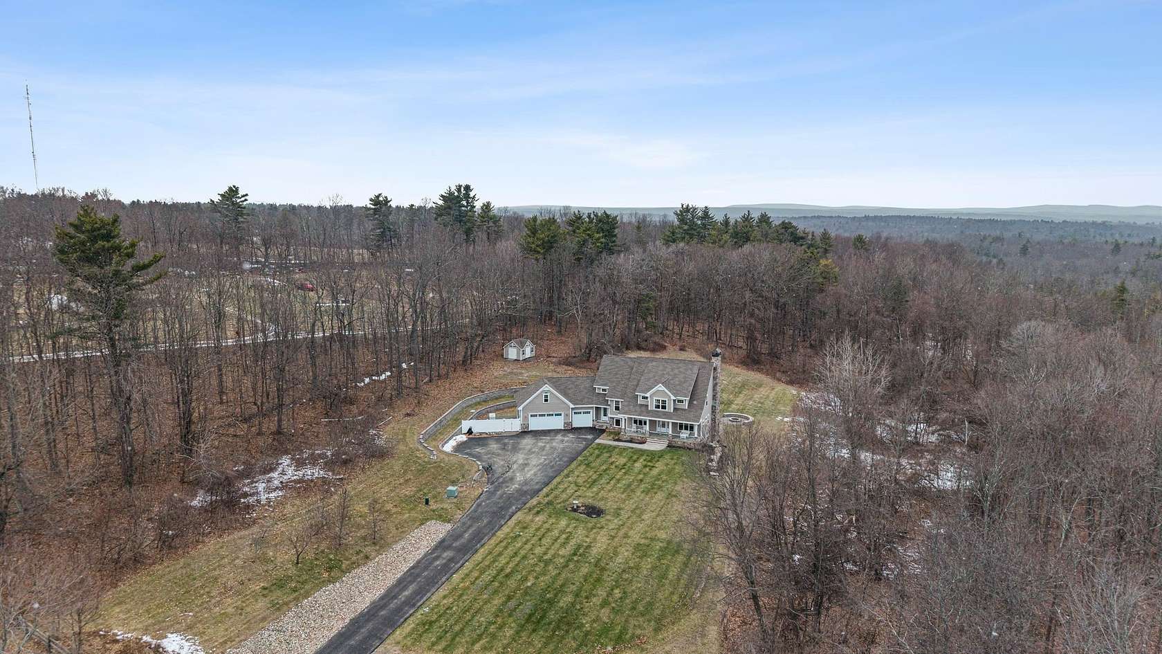 27.1 Acres of Land with Home for Sale in Chester, New Hampshire