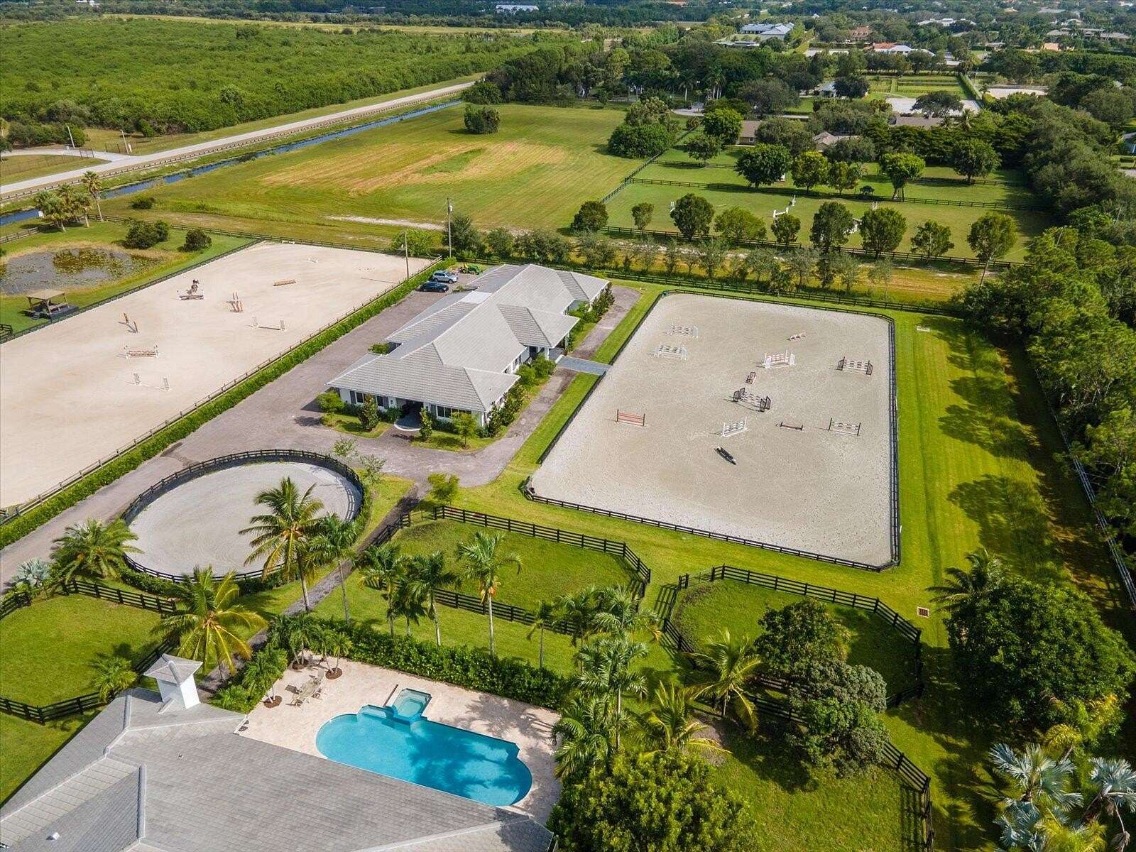 5 Acres of Land with Home for Sale in Wellington, Florida