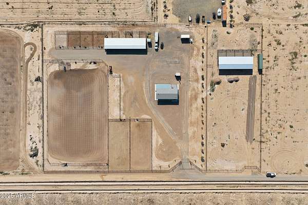 3.68 Acres of Residential Land with Home for Sale in Coolidge, Arizona