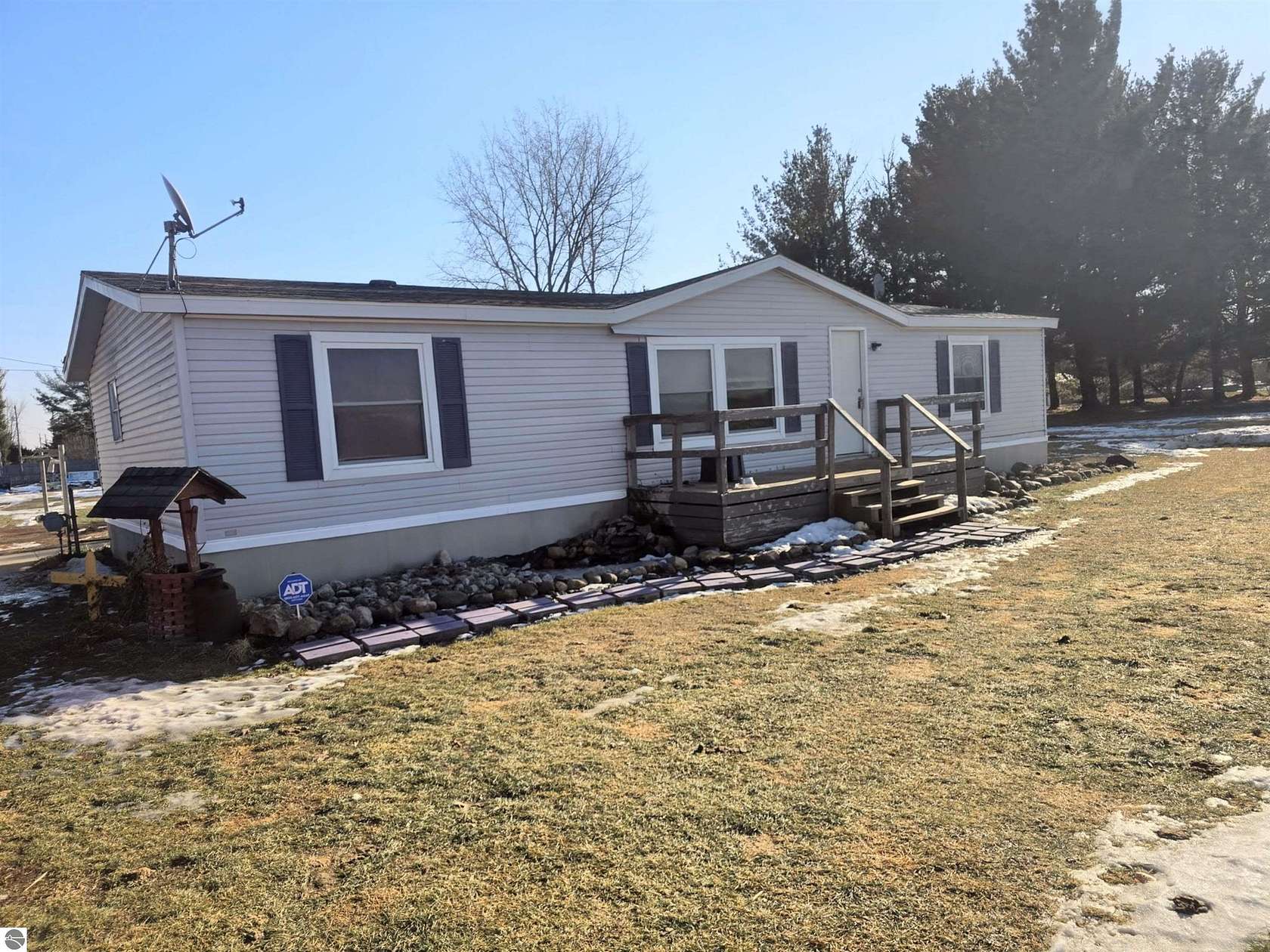 2.5 Acres of Residential Land with Home for Sale in Riverdale, Michigan