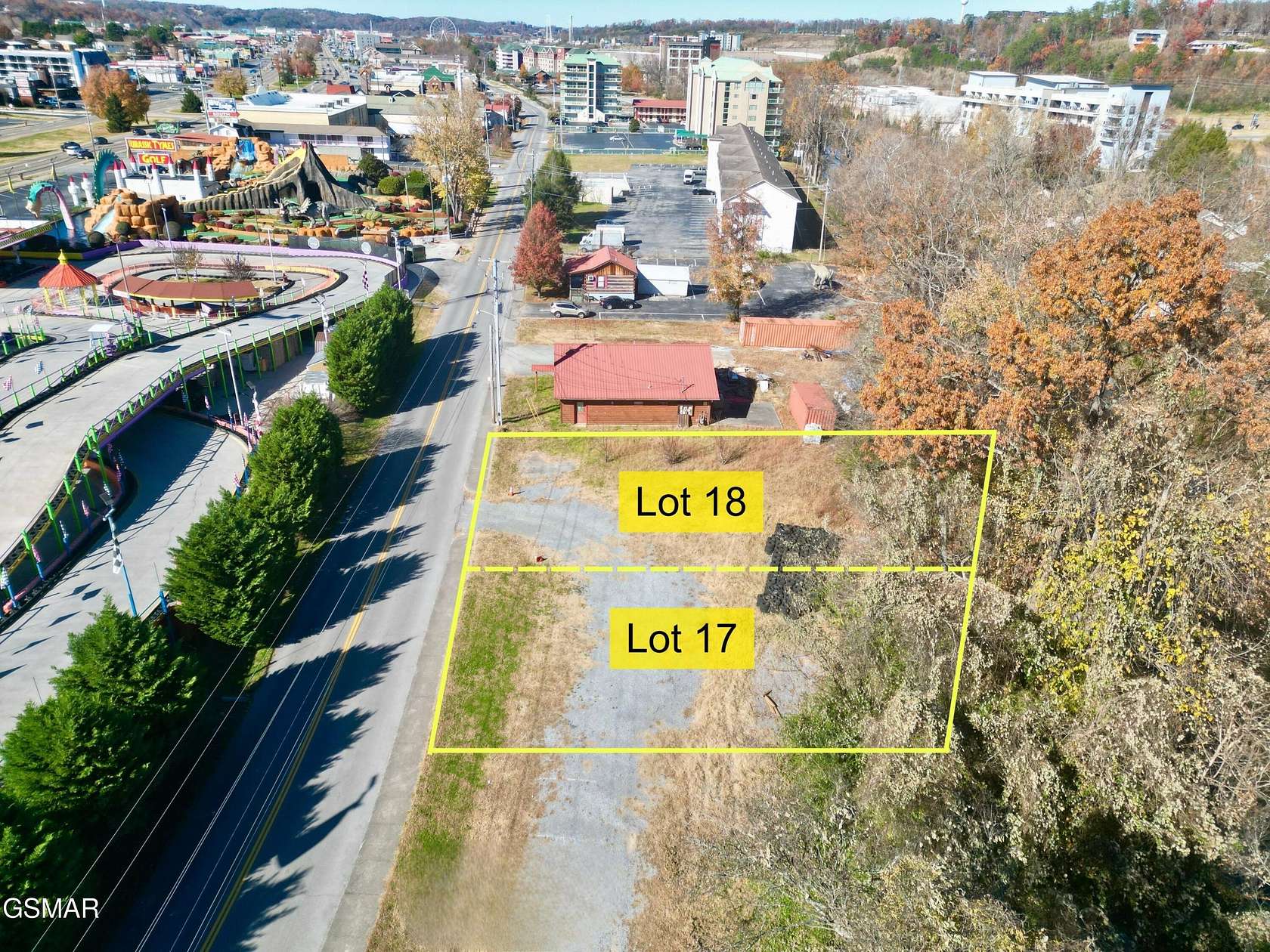 0.28 Acres of Commercial Land for Sale in Pigeon Forge, Tennessee