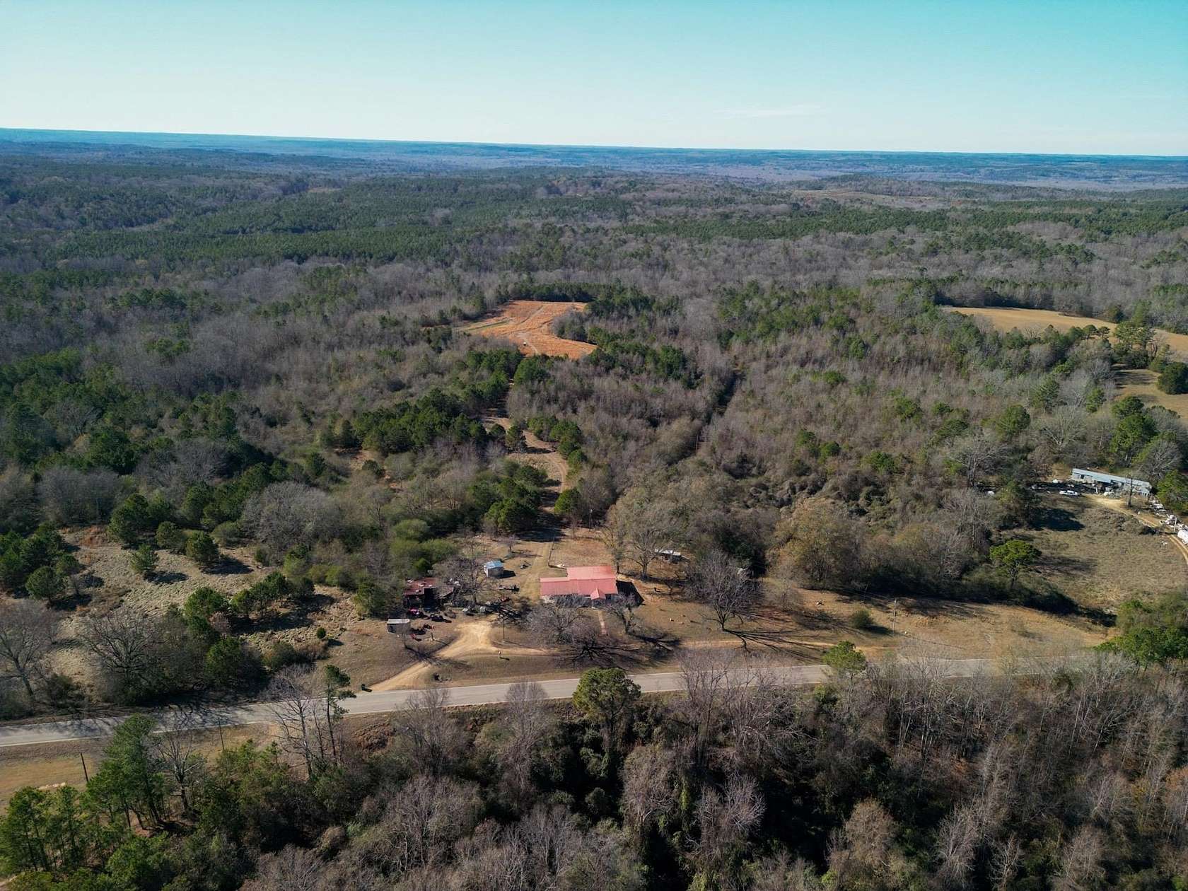 62 Acres of Land with Home for Sale in Beaverton, Alabama