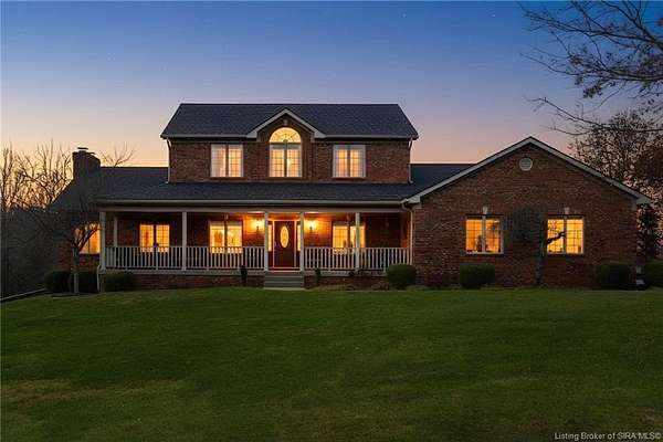 20 Acres of Land with Home for Sale in Borden, Indiana