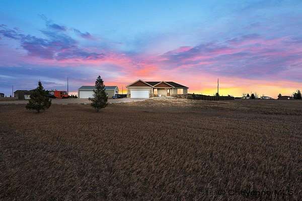 4.56 Acres of Land with Home for Sale in Cheyenne, Wyoming