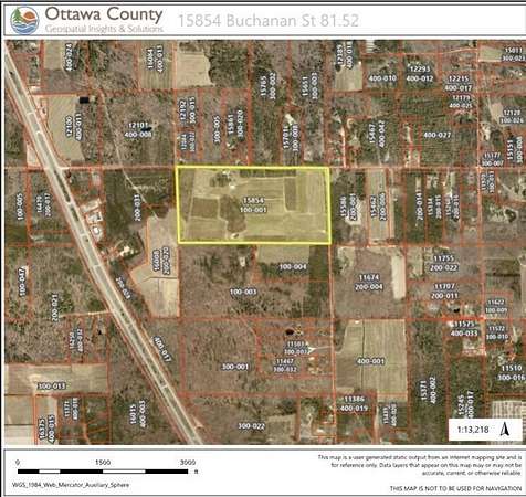 112 Acres of Recreational Land for Sale in West Olive, Michigan