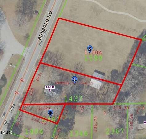 1.58 Acres of Land for Sale in Smithfield, North Carolina