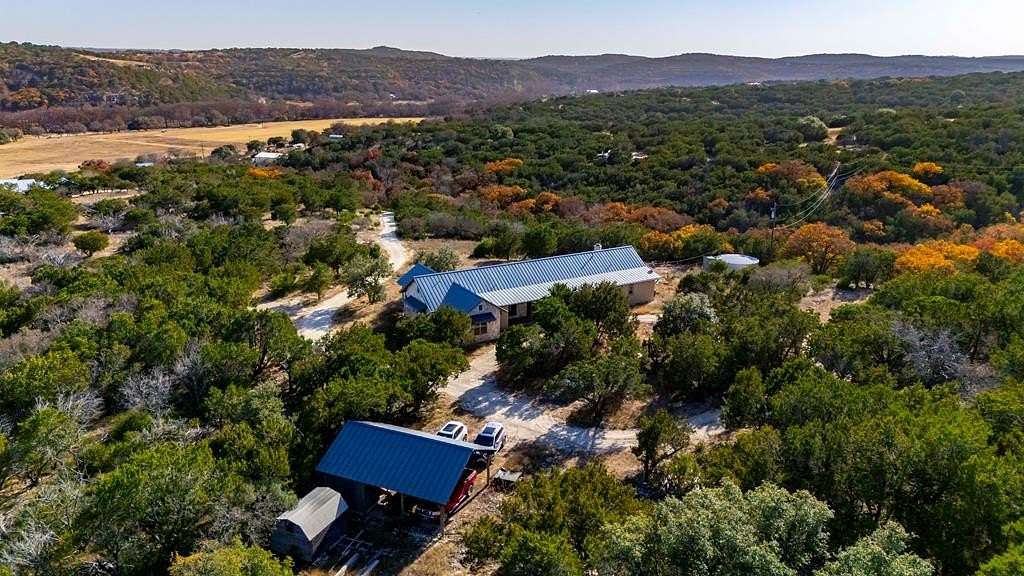 11.5 Acres of Land with Home for Sale in Hunt, Texas