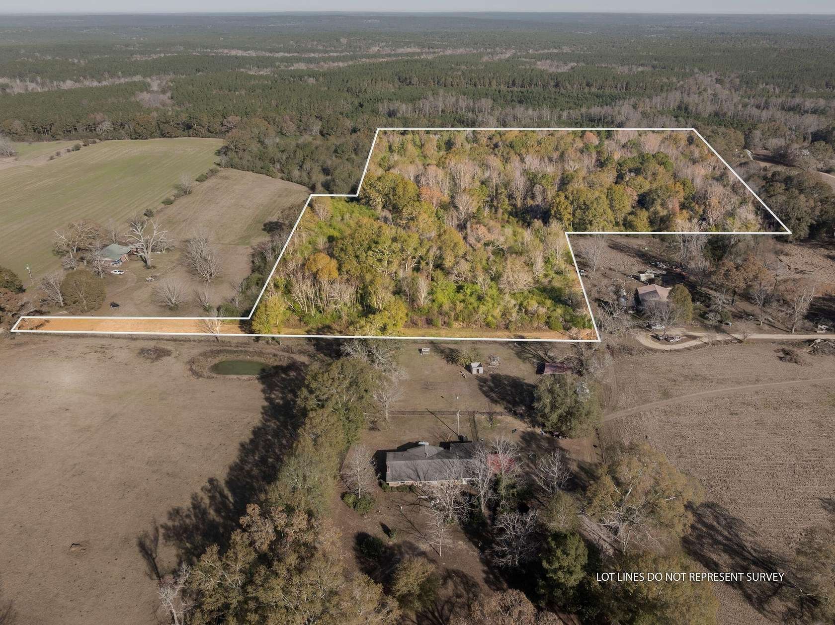 22 Acres of Recreational Land for Sale in Wiggins, Mississippi
