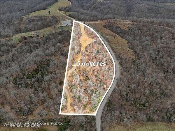 5.67 Acres of Land for Sale in Huntsville, Arkansas