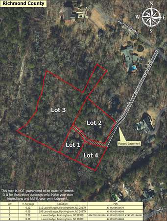 0.5 Acres of Residential Land for Sale in Rockingham, North Carolina