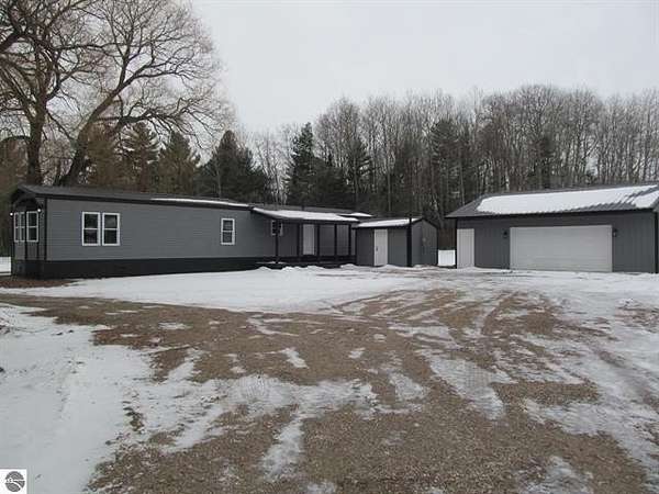 2 Acres of Land with Home for Sale in Falmouth, Michigan