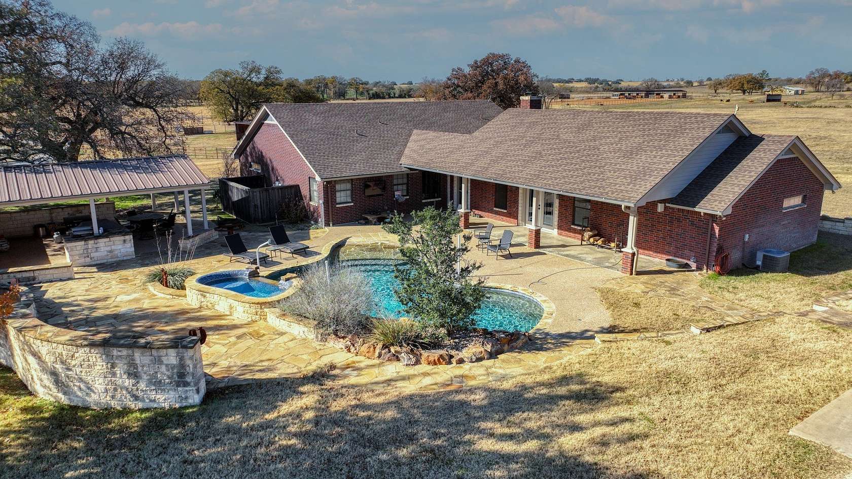 24.7 Acres of Agricultural Land with Home for Sale in Stephenville, Texas