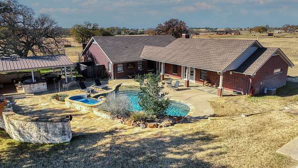24.7 Acres of Agricultural Land with Home for Sale in Stephenville, Texas