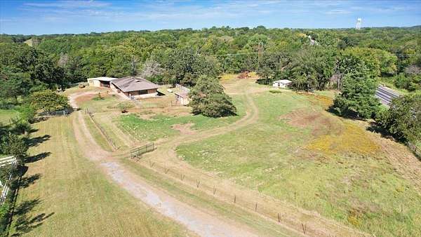 3.42 Acres of Land with Home for Sale in Denison, Texas