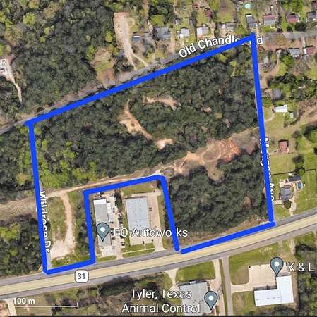 15 Acres of Land for Sale in Tyler, Texas