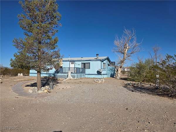 2 Acres of Residential Land with Home for Lease in Jean, Nevada