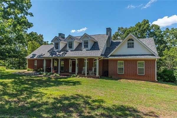 8.9 Acres of Land with Home for Sale in Greenwood, Arkansas