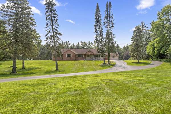 2.25 Acres of Residential Land with Home for Lease in Northville, Michigan