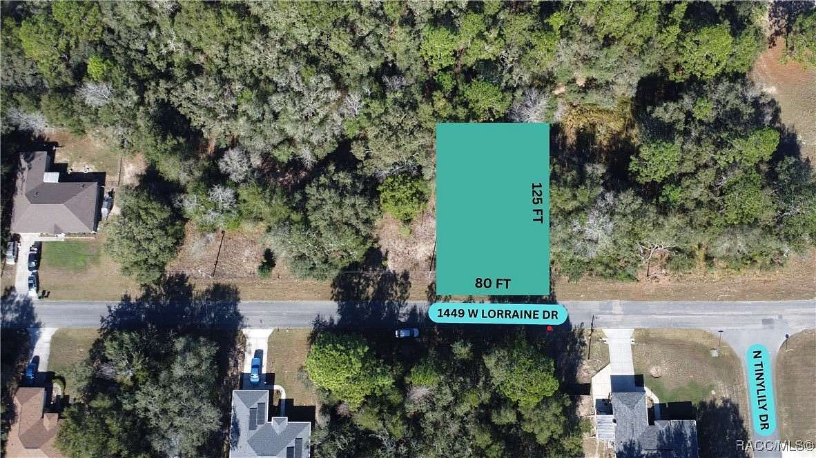 0.23 Acres of Residential Land for Sale in Citrus Springs, Florida