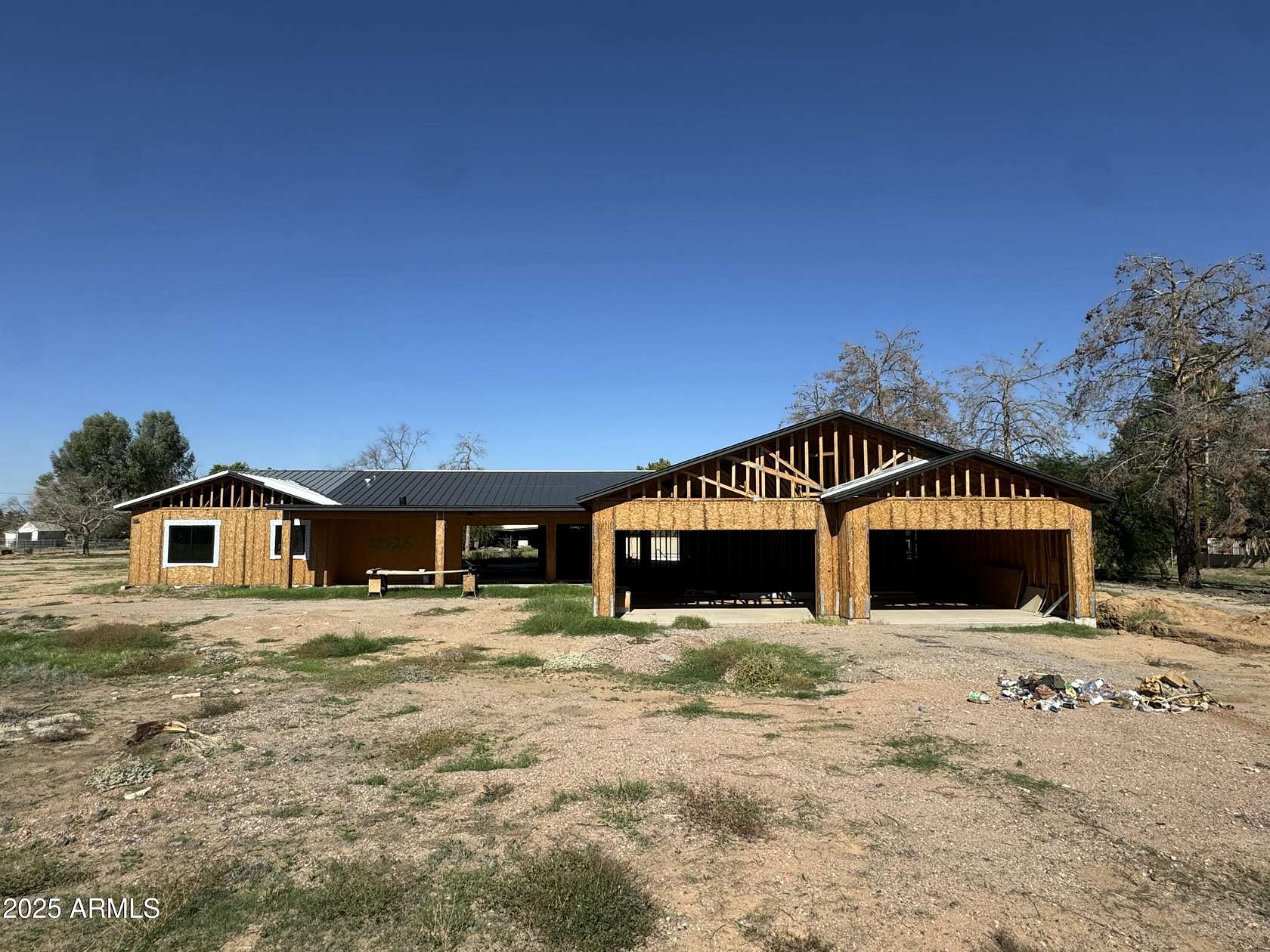 2 Acres of Residential Land with Home for Sale in Queen Creek, Arizona