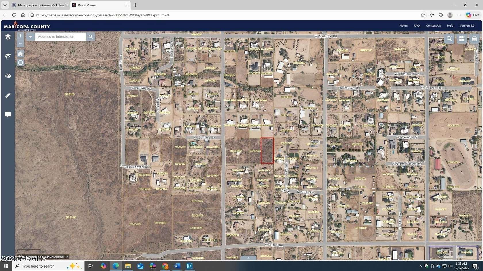 1.19 Acres of Residential Land for Sale in Phoenix, Arizona
